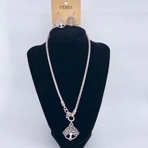 Fashion jewelry wisdom tree of life designer set